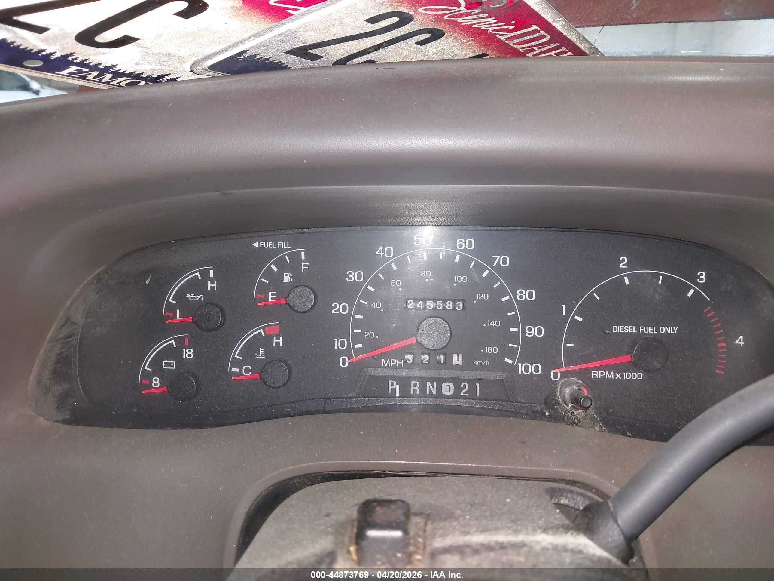 2001 Ford F-250 Lariat/xl/xlt Red vin: 1FTNX21F81EA70804