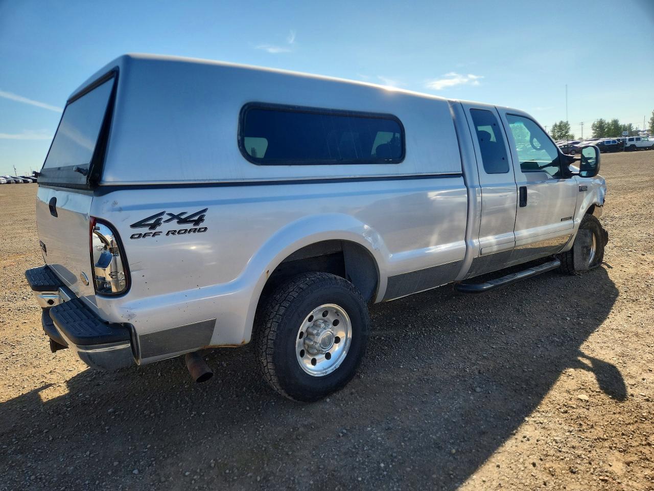 2001 Ford F250 Super Duty Silver vin: 1FTNX21F81EB18012