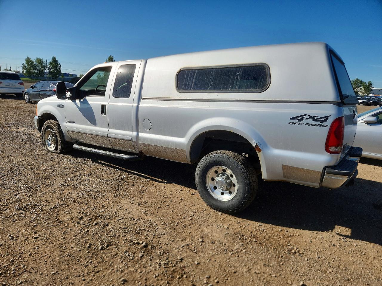 2001 Ford F250 Super Duty Silver vin: 1FTNX21F81EB18012