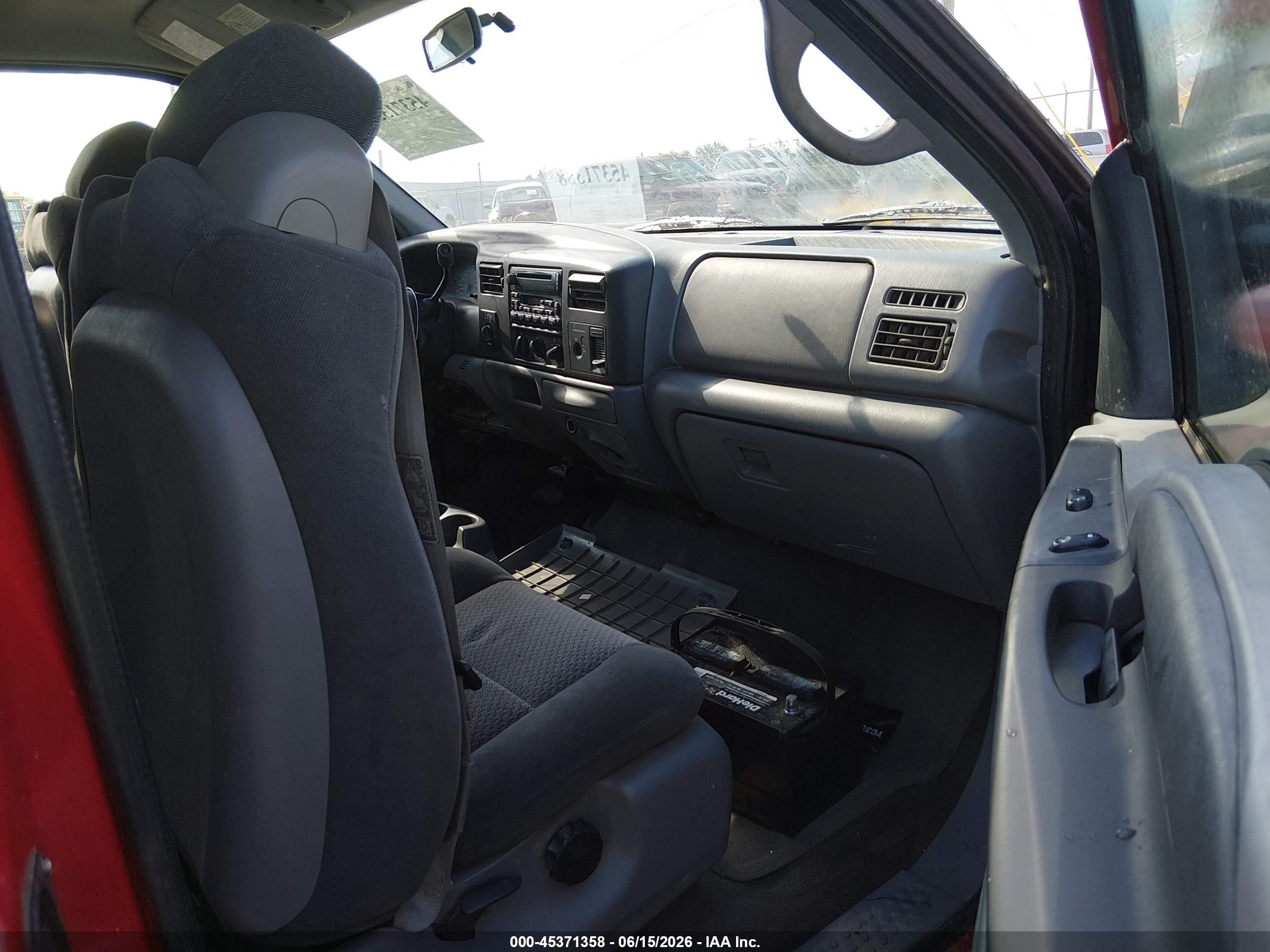 2002 Ford F-250 Lariat/xl/xlt Red vin: 1FTNX21F92EA44231