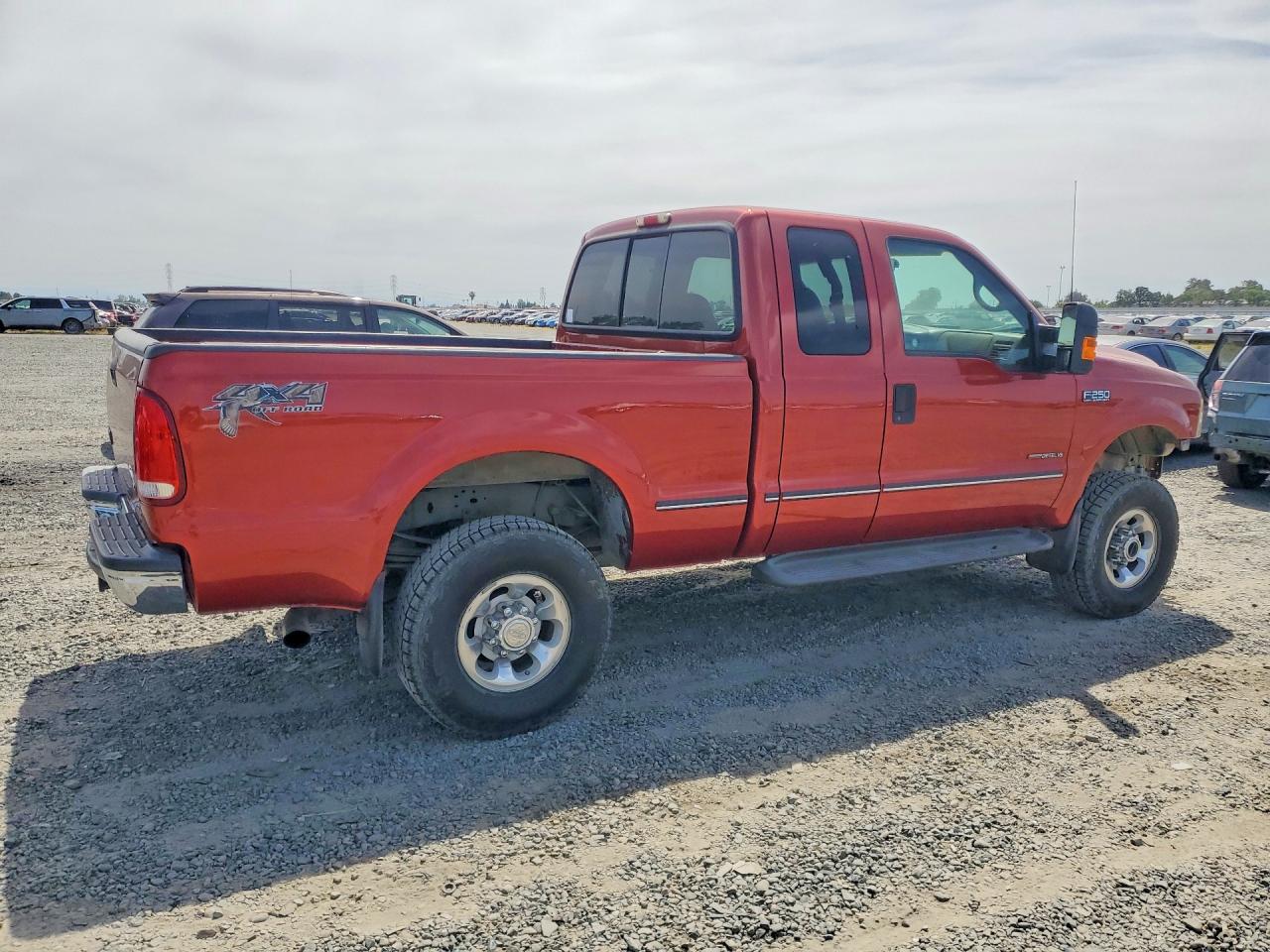 1999 Ford F250 Super Duty Red vin: 1FTNX21F9XEC79624