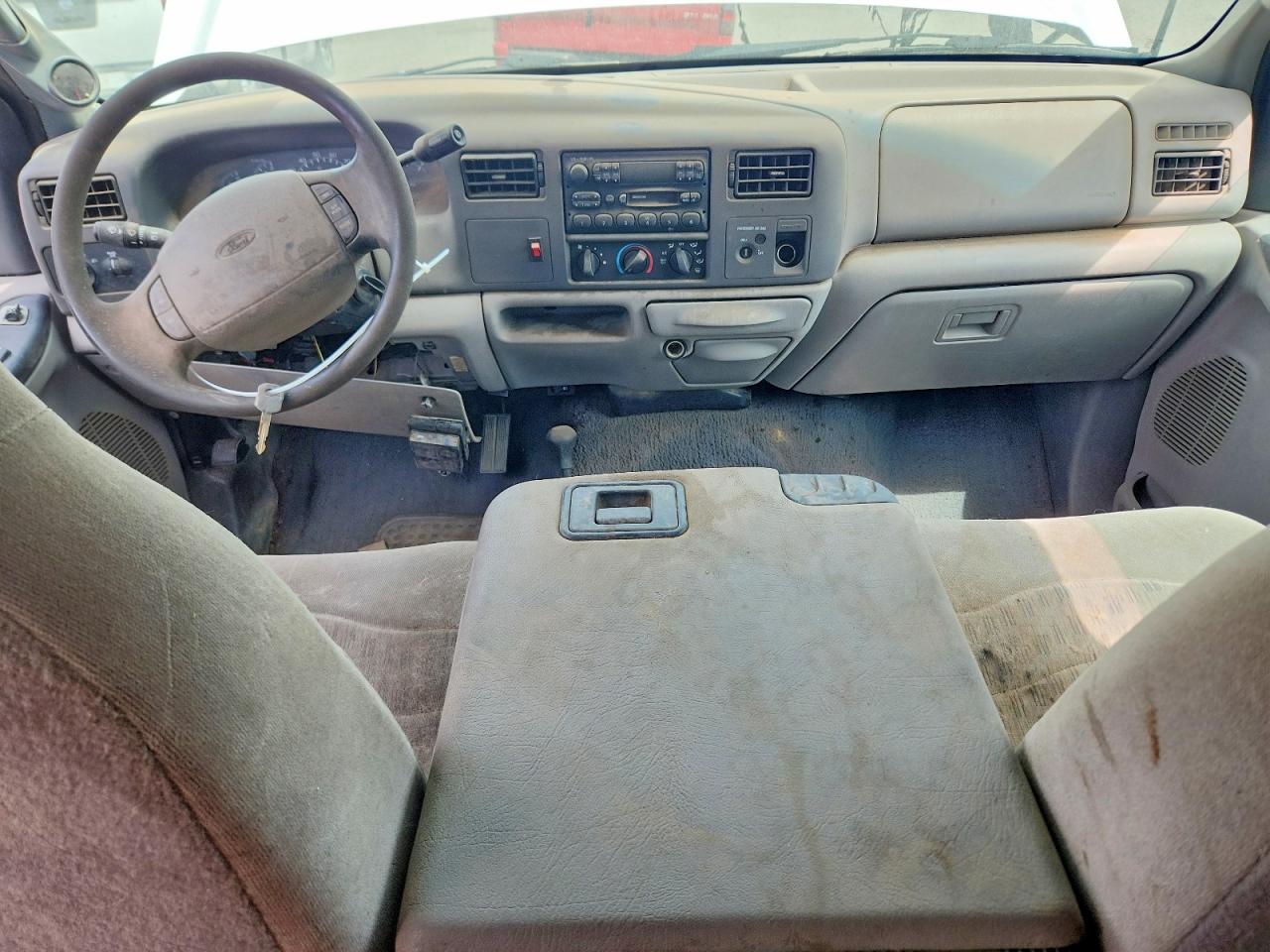 1999 Ford F250 Super Duty White vin: 1FTNX21F9XED23489