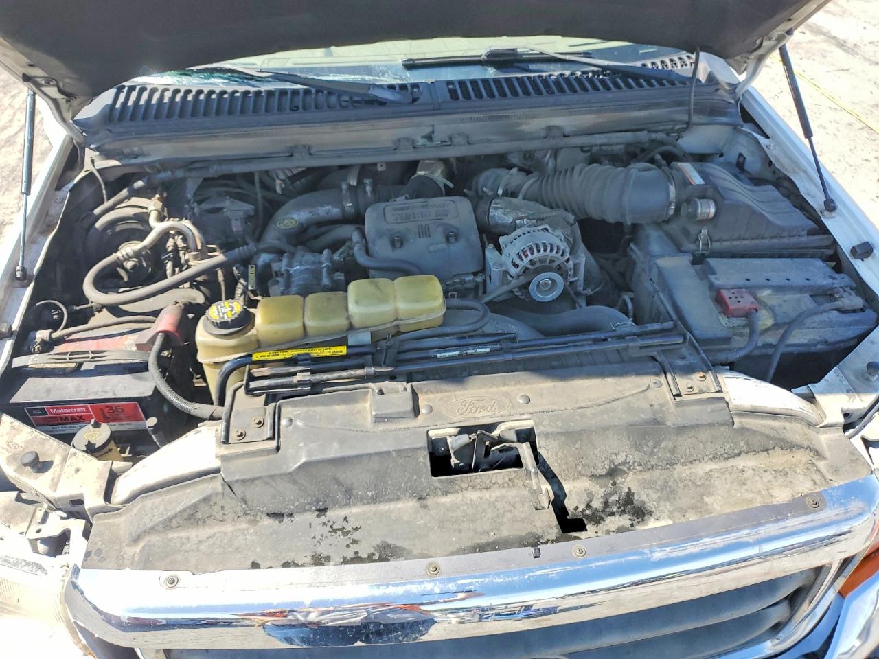 1999 Ford F250 Super Duty White vin: 1FTNX21F9XED79593