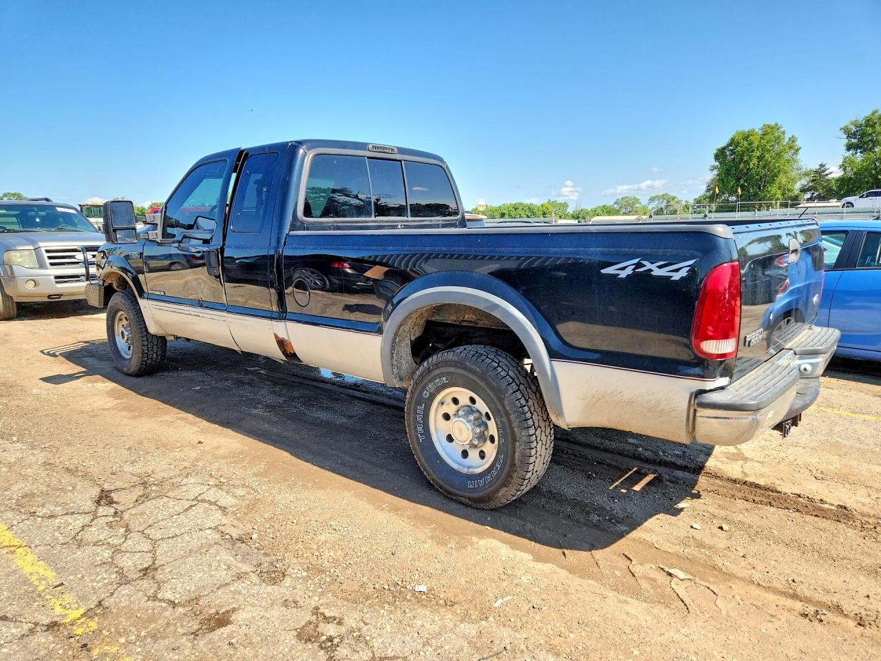 2000 Ford F250 Super Duty Black vin: 1FTNX21F9YEC78202