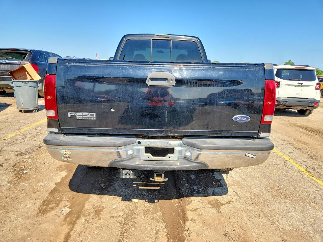 2000 Ford F250 Super Duty Black vin: 1FTNX21F9YEC78202