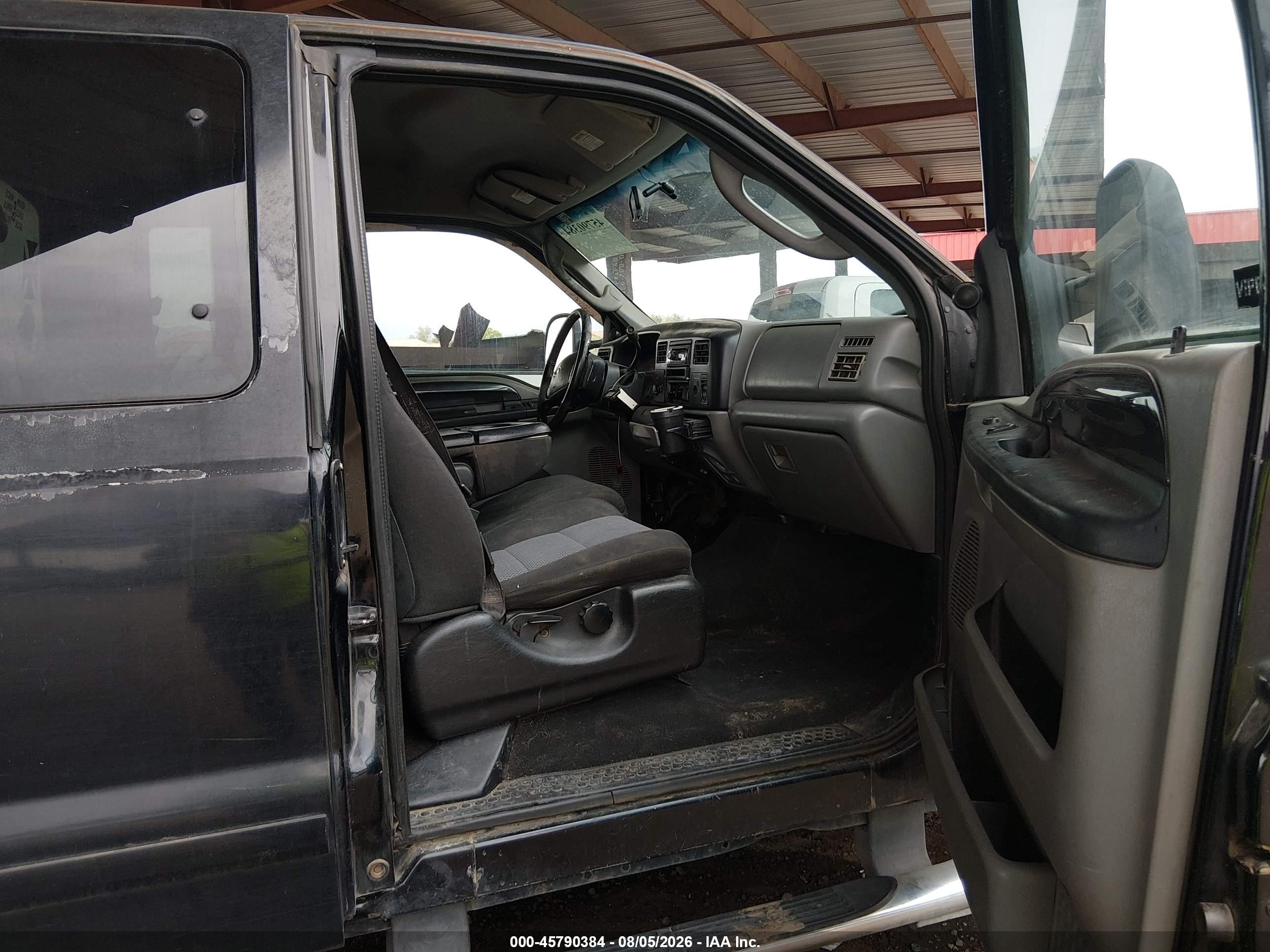 2003 Ford F-250 Lariat/xl/xlt Black vin: 1FTNX21FX3EB00016