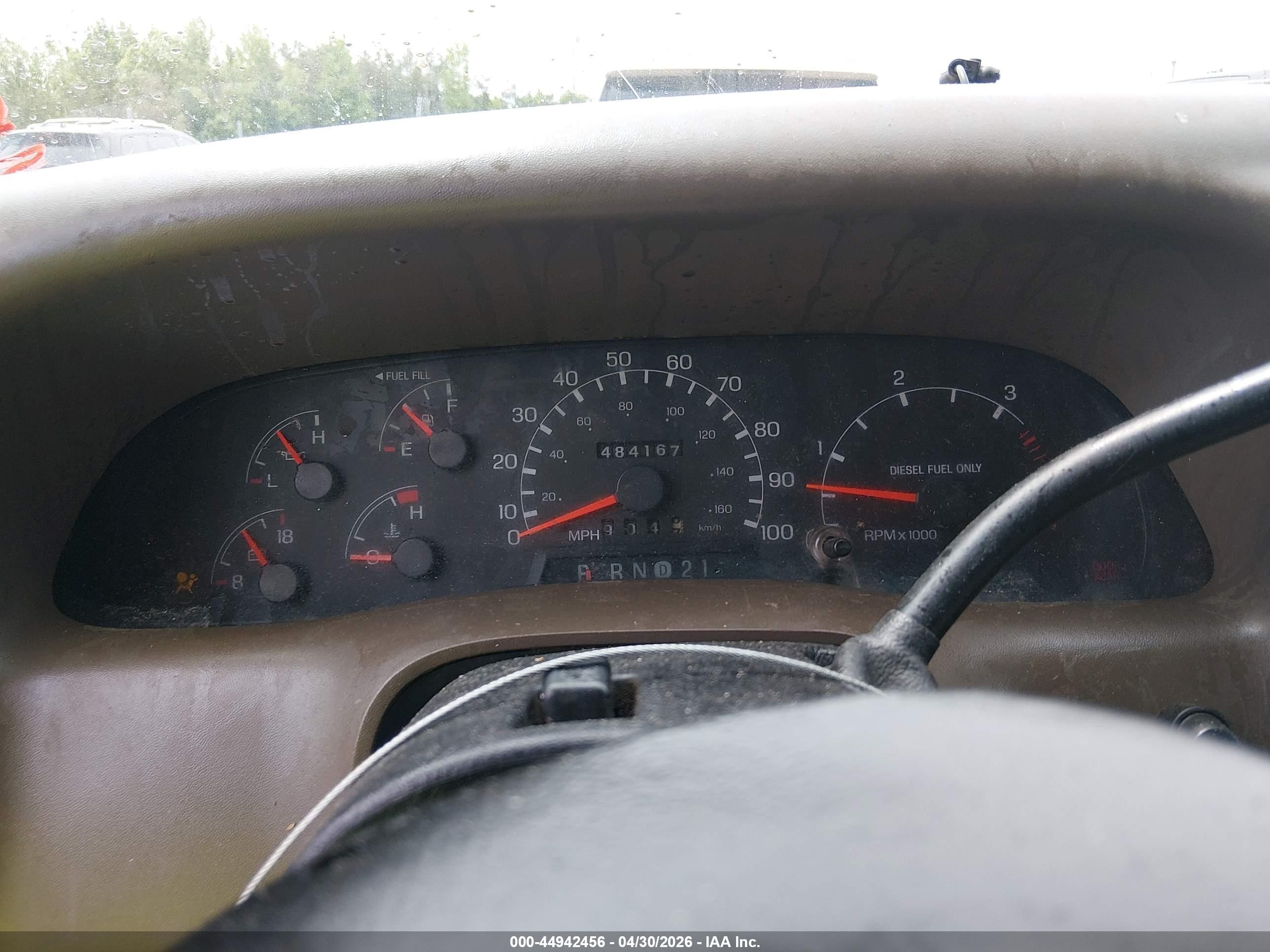 1999 Ford F-250 Lariat/xl/xlt Green vin: 1FTNX21FXXEC22204