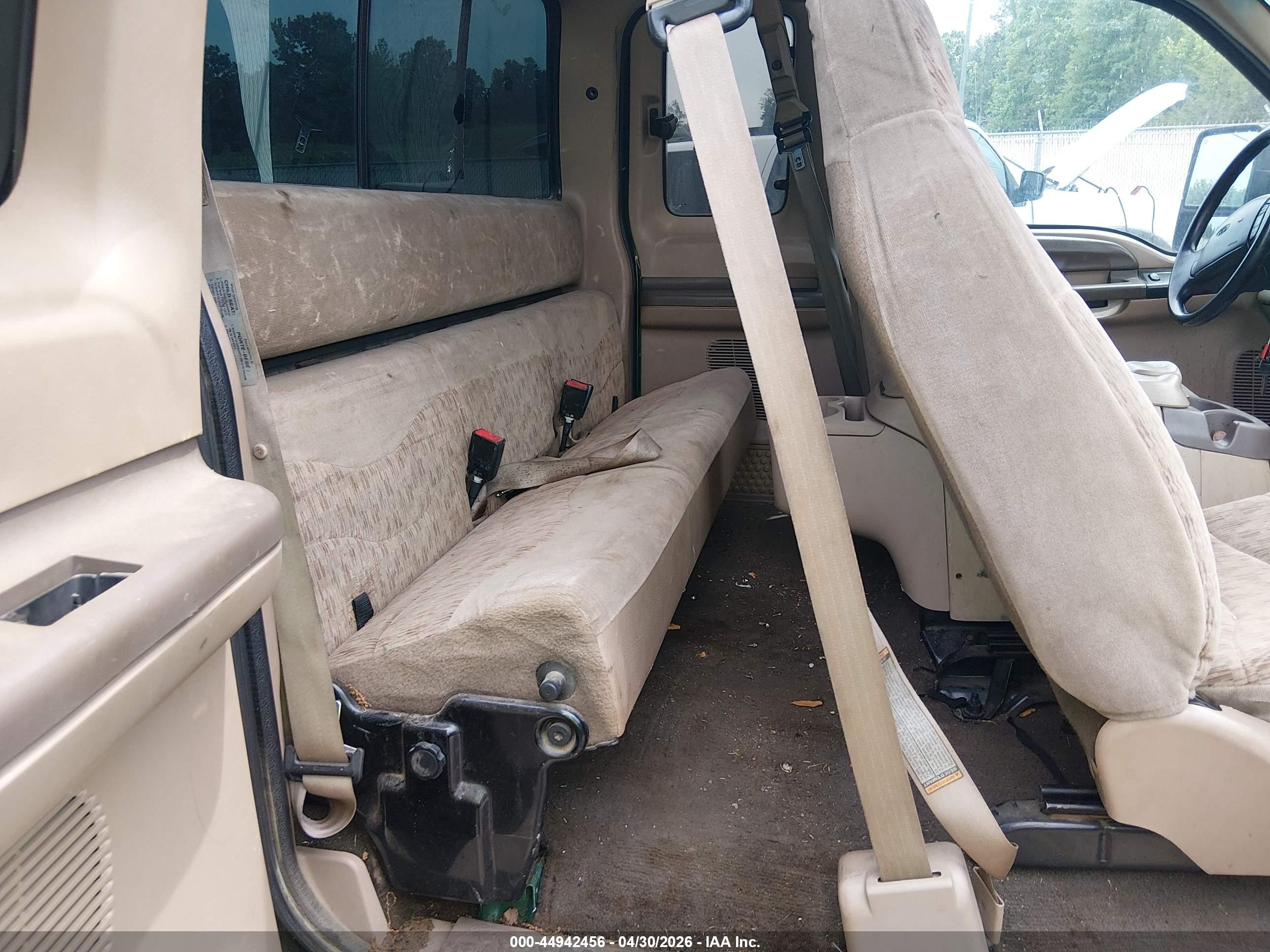 1999 Ford F-250 Lariat/xl/xlt Green vin: 1FTNX21FXXEC22204