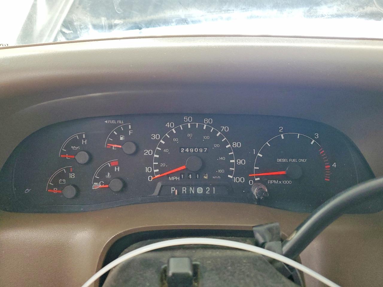 1999 Ford F250 Super Duty Blue vin: 1FTNX21FXXED87699