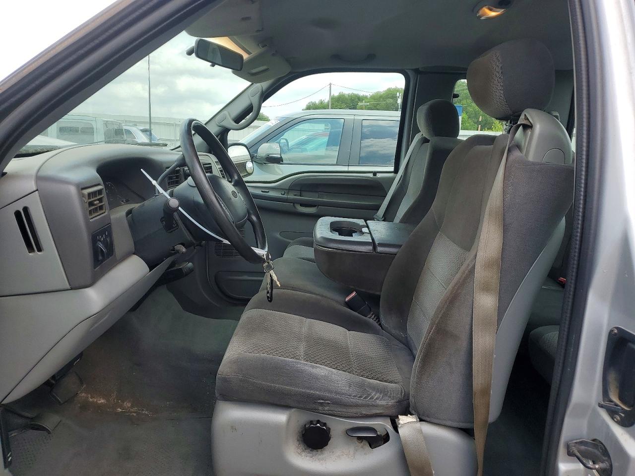 2002 Ford F250 Super Duty Silver vin: 1FTNX21L02EA58699