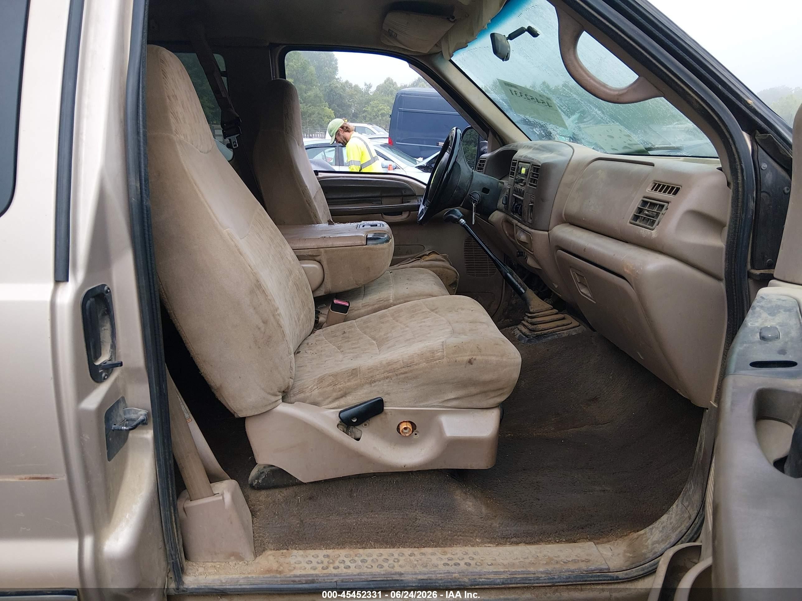 1999 Ford F-250 Lariat/xl/xlt Бежевый vin: 1FTNX21L0XEB44442
