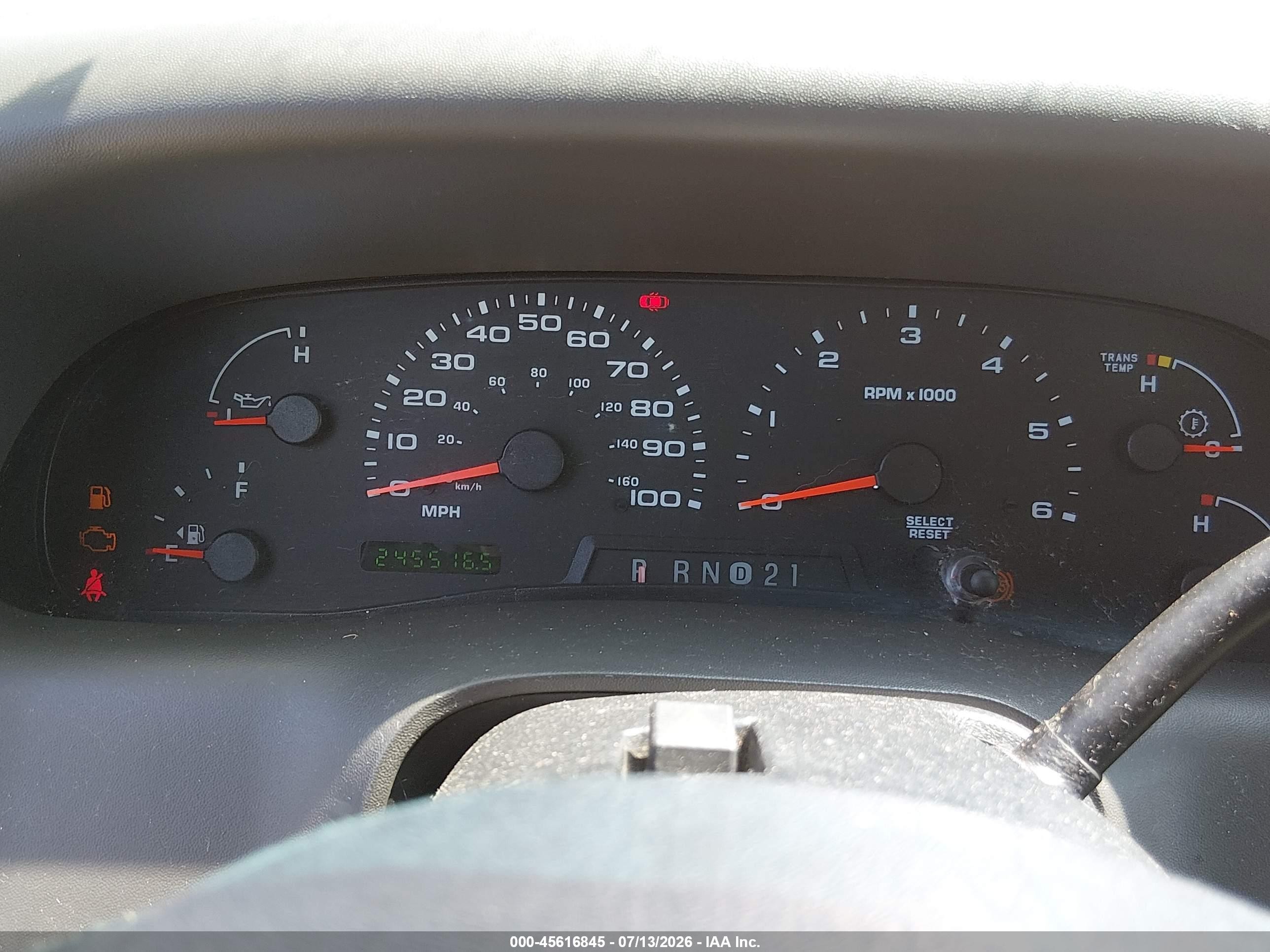 2003 Ford F-250 Lariat/xl/xlt Burgundy vin: 1FTNX21L23EC59960