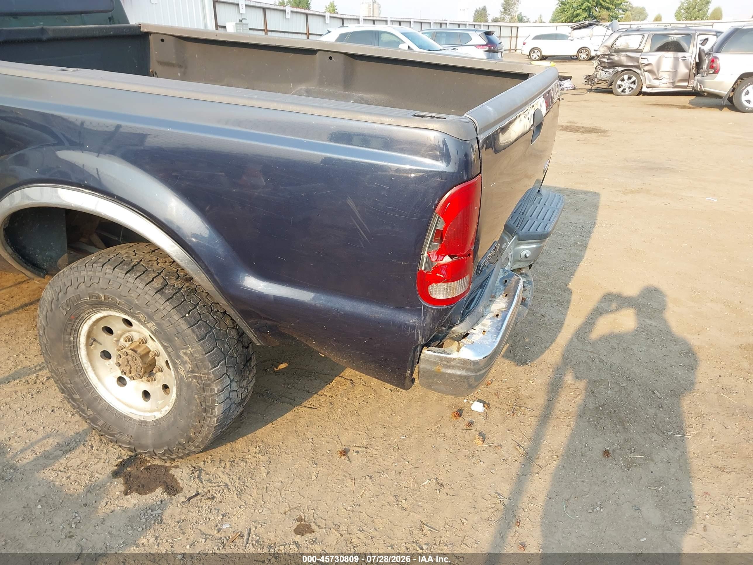 1999 Ford F-250 Lariat/xl/xlt Green vin: 1FTNX21L2XEC29329