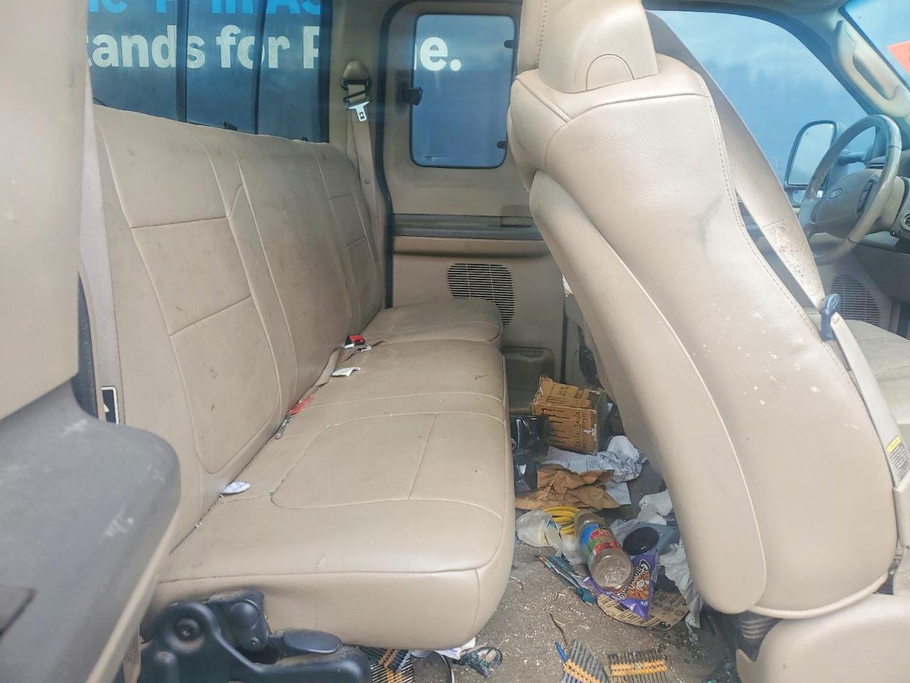 2004 Ford F250 Super Duty Blue vin: 1FTNX21L34EB53857