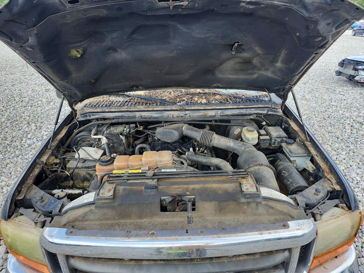 2001 Ford F250 Super Duty Black vin: 1FTNX21L41EB94221
