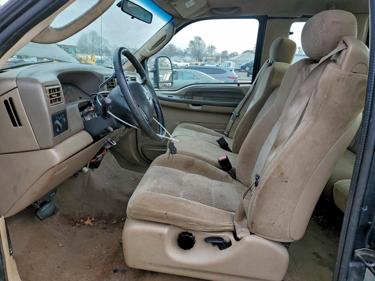 2003 Ford F250 Super Duty Зеленый vin: 1FTNX21L43EA41082