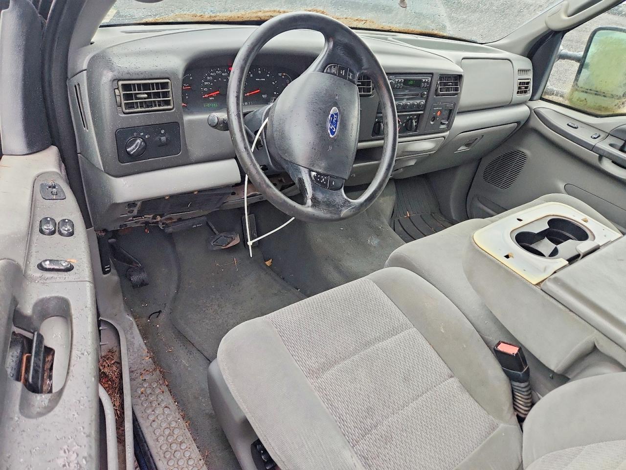 2004 Ford 250 Super Dut Blue vin: 1FTNX21L54EA50813