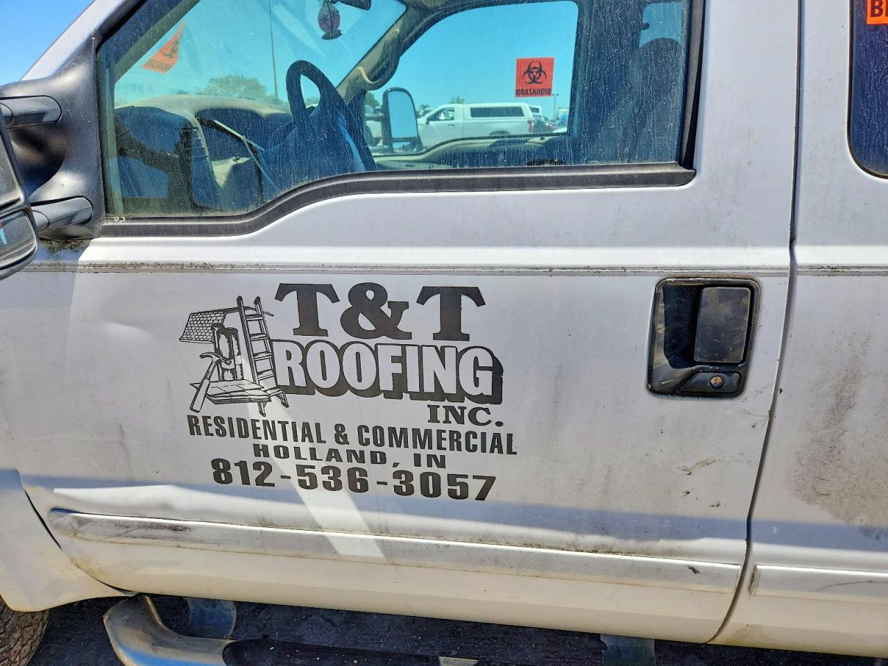 2002 Ford F250 Super Duty White vin: 1FTNX21L72EB95686