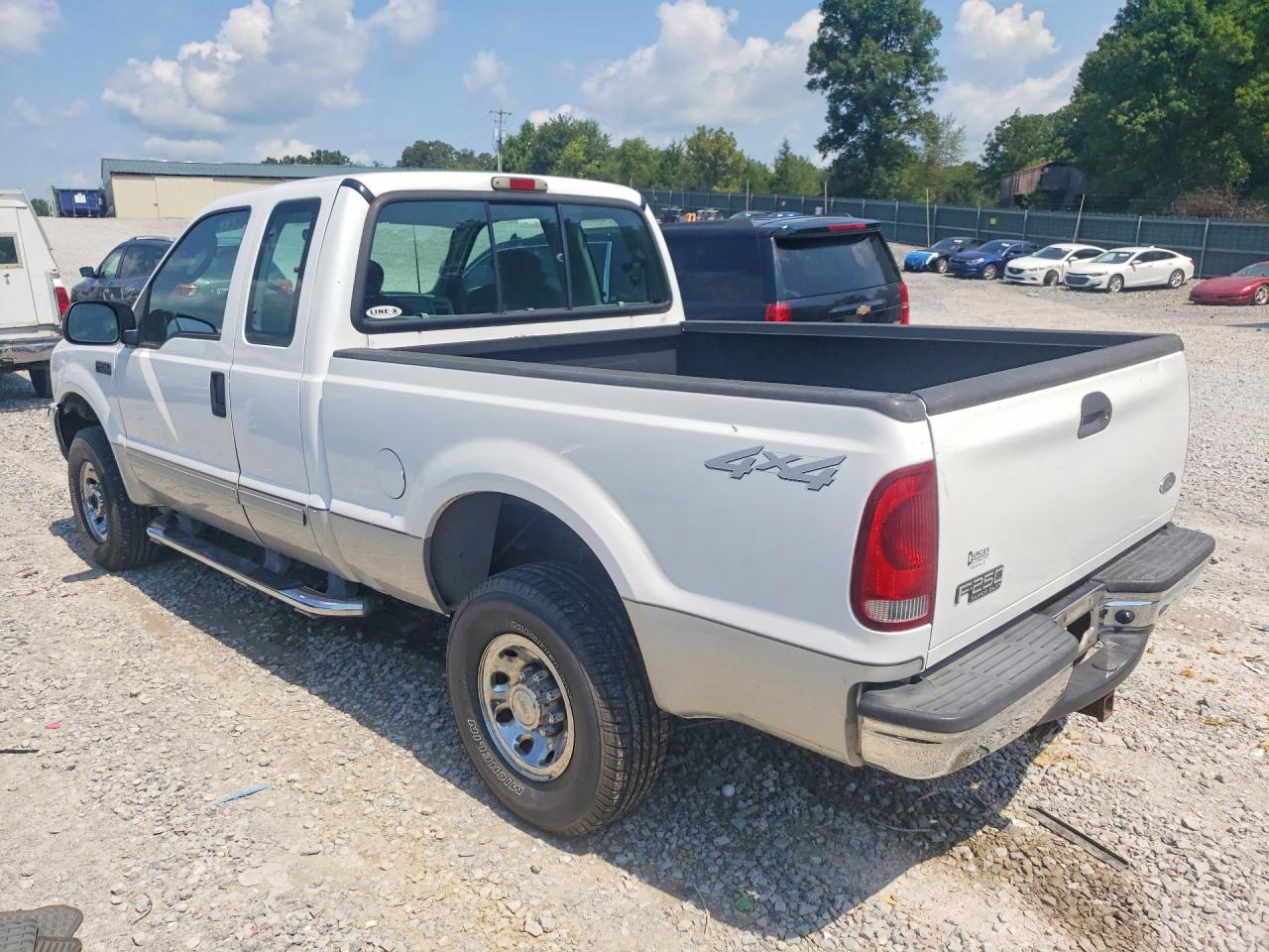 2003 Ford F250 Super Duty Белый vin: 1FTNX21L83EB26720