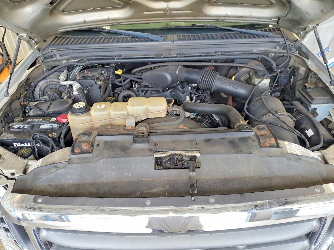 2004 Ford F250 Super Duty Silver vin: 1FTNX21L84EB34317