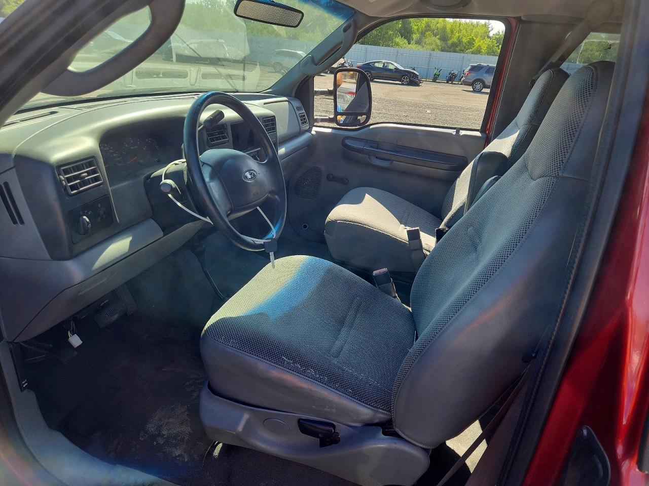2003 Ford F-250 Super Duty Red vin: 1FTNX21L93EC05619