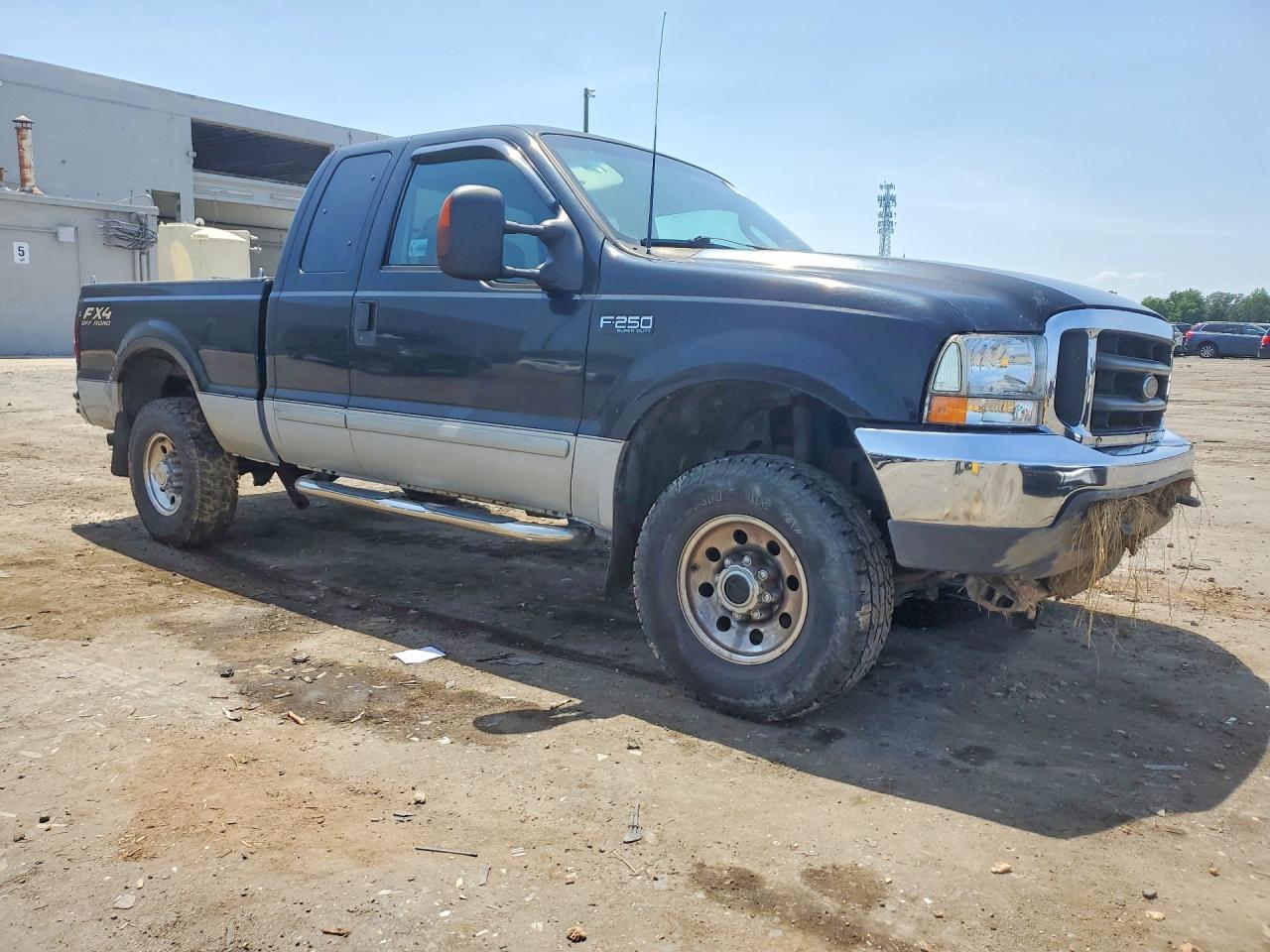 2003 Ford F250 Super Duty Black vin: 1FTNX21LX3EB55040