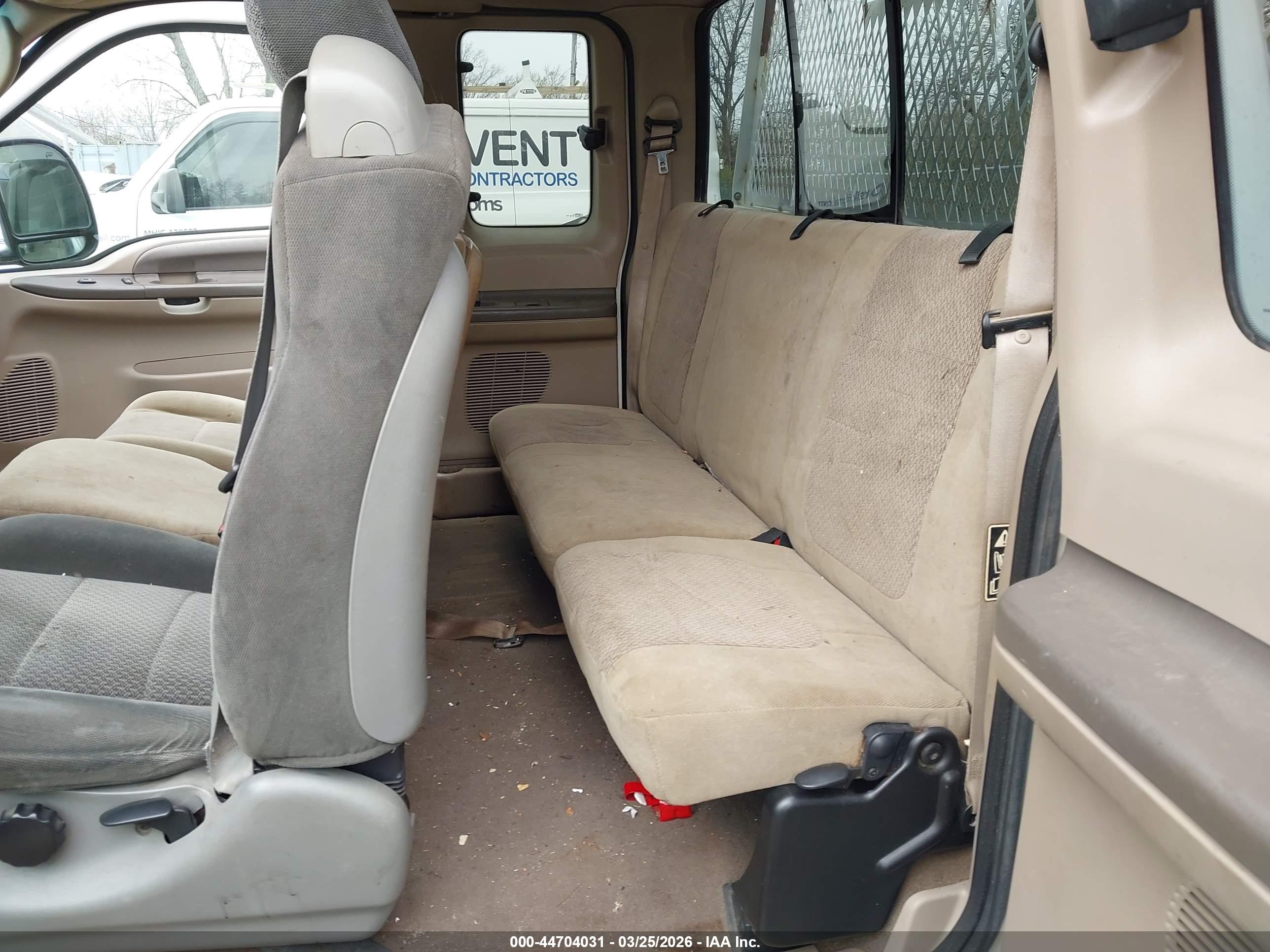 2003 Ford F-250 Lariat/xl/xlt White vin: 1FTNX21P03EC87386