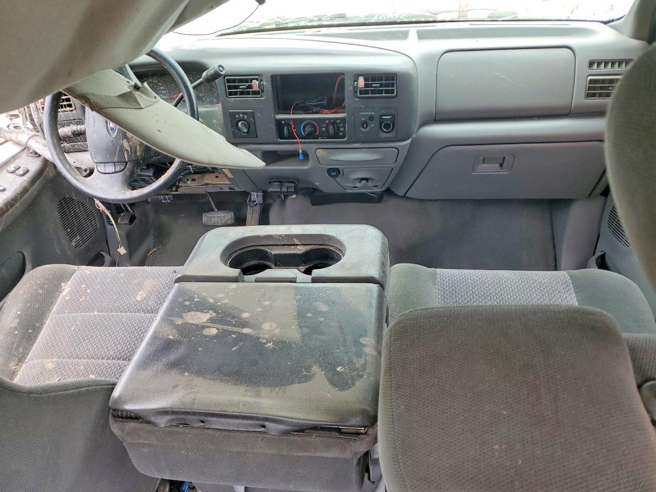 2003 Ford F250 Super Duty White vin: 1FTNX21P23EB54905