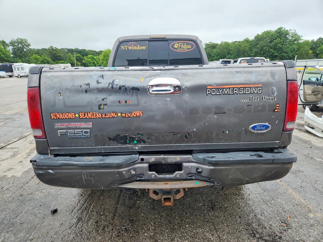 2004 Ford F250 Super Duty Gray vin: 1FTNX21P24EA87465