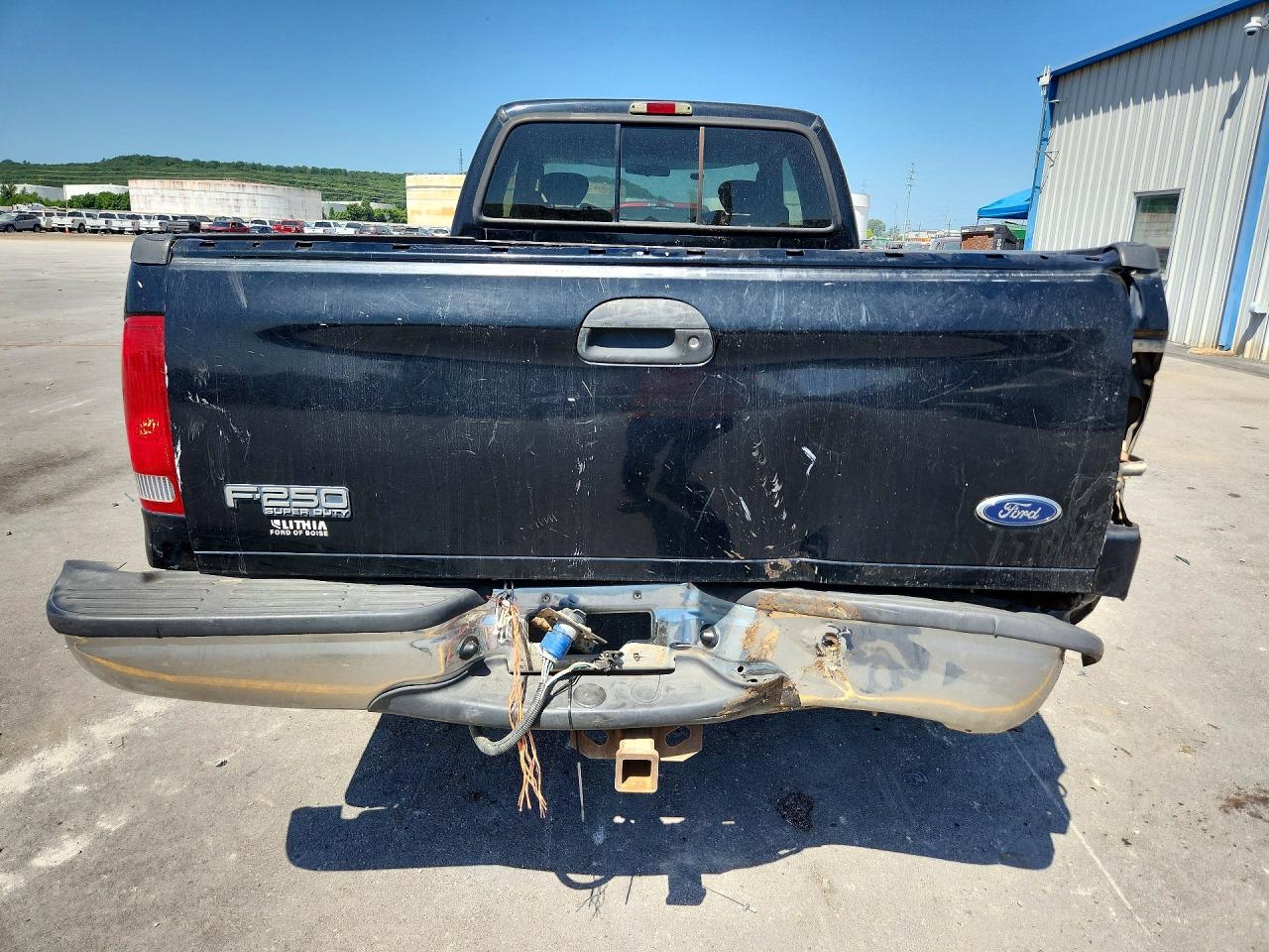 2004 Ford F250 Super Duty Черный vin: 1FTNX21P24ED85966