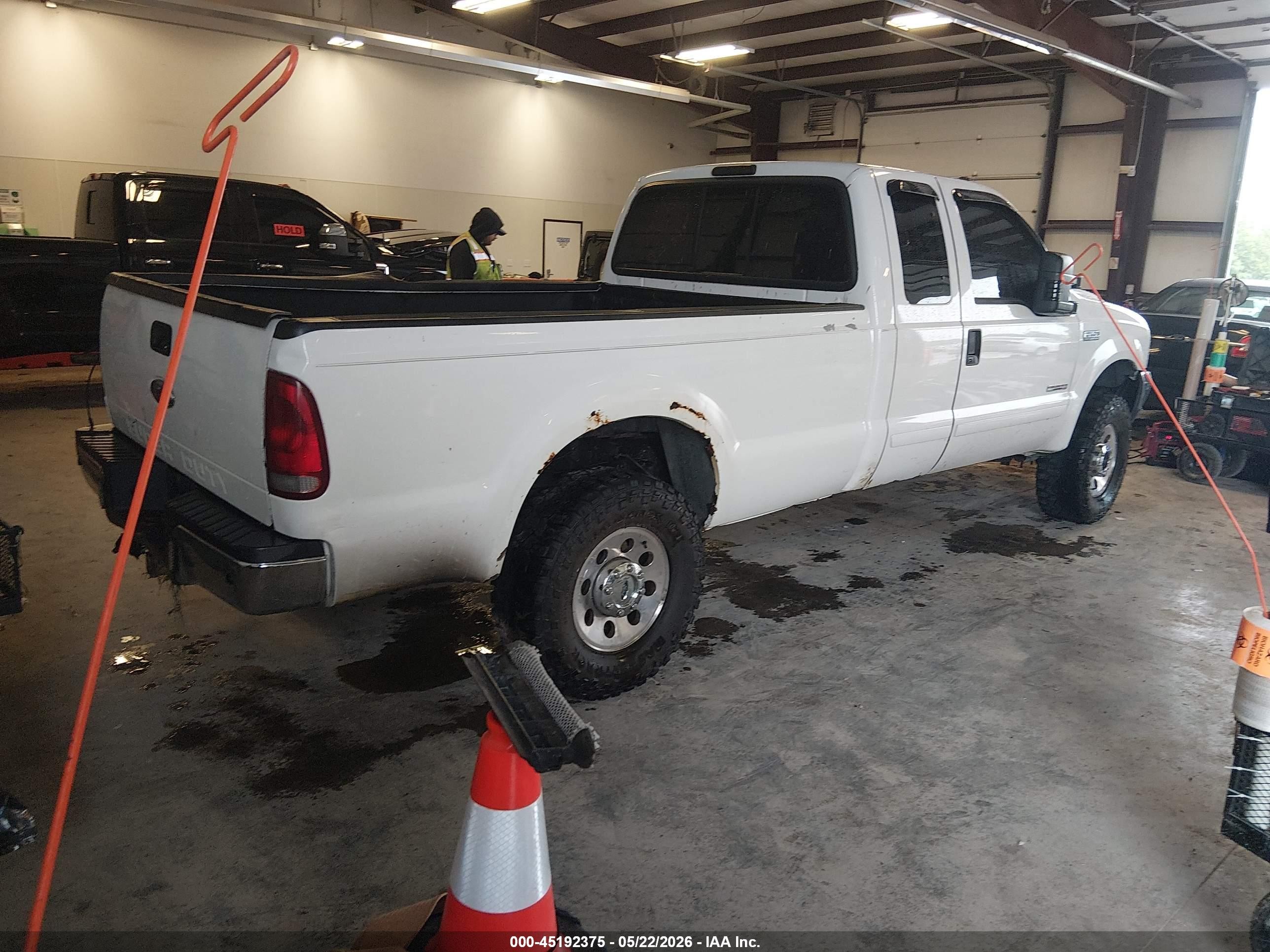 2003 Ford F-250 Lariat/xl/xlt White vin: 1FTNX21P33ED44356