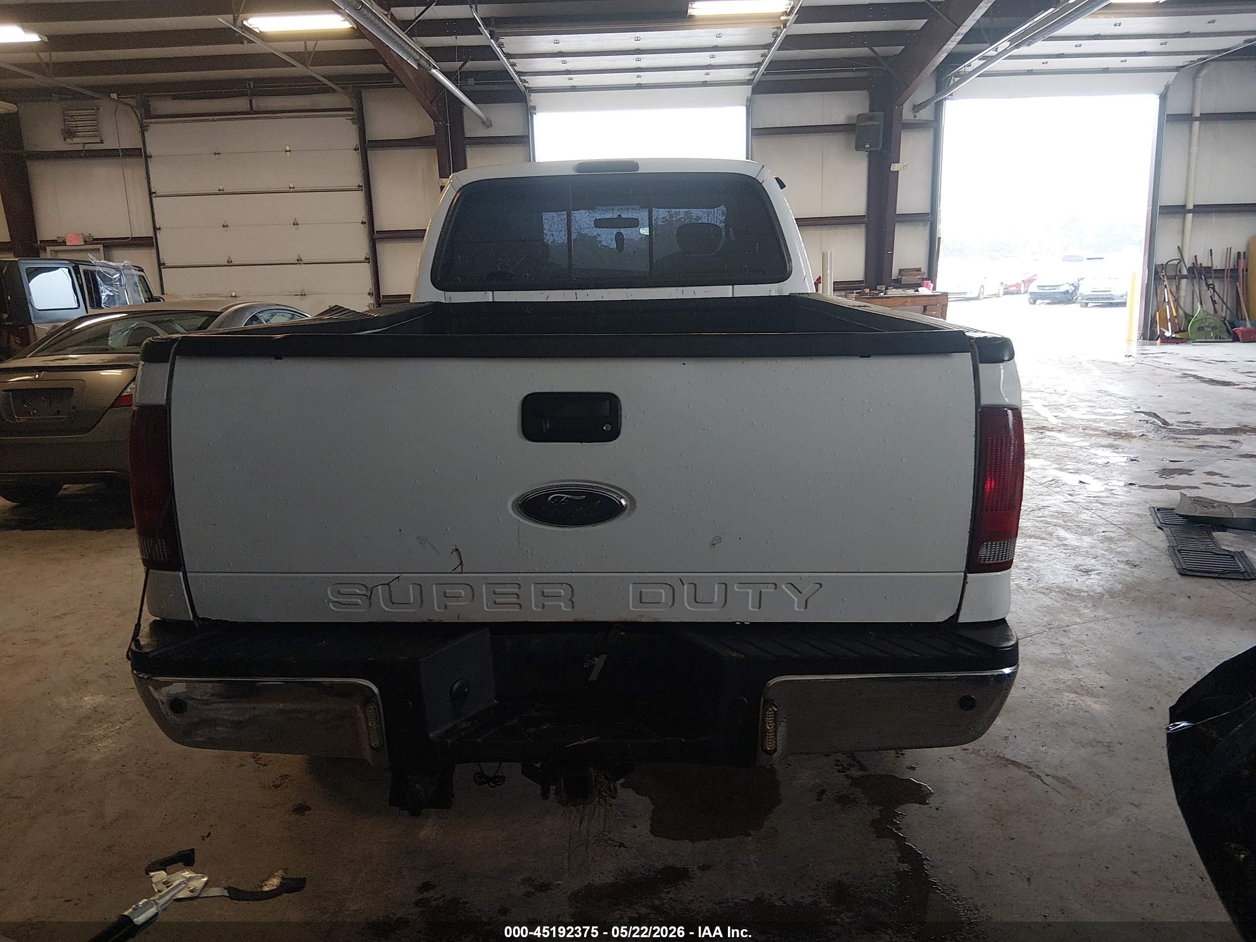 2003 Ford F-250 Lariat/xl/xlt White vin: 1FTNX21P33ED44356