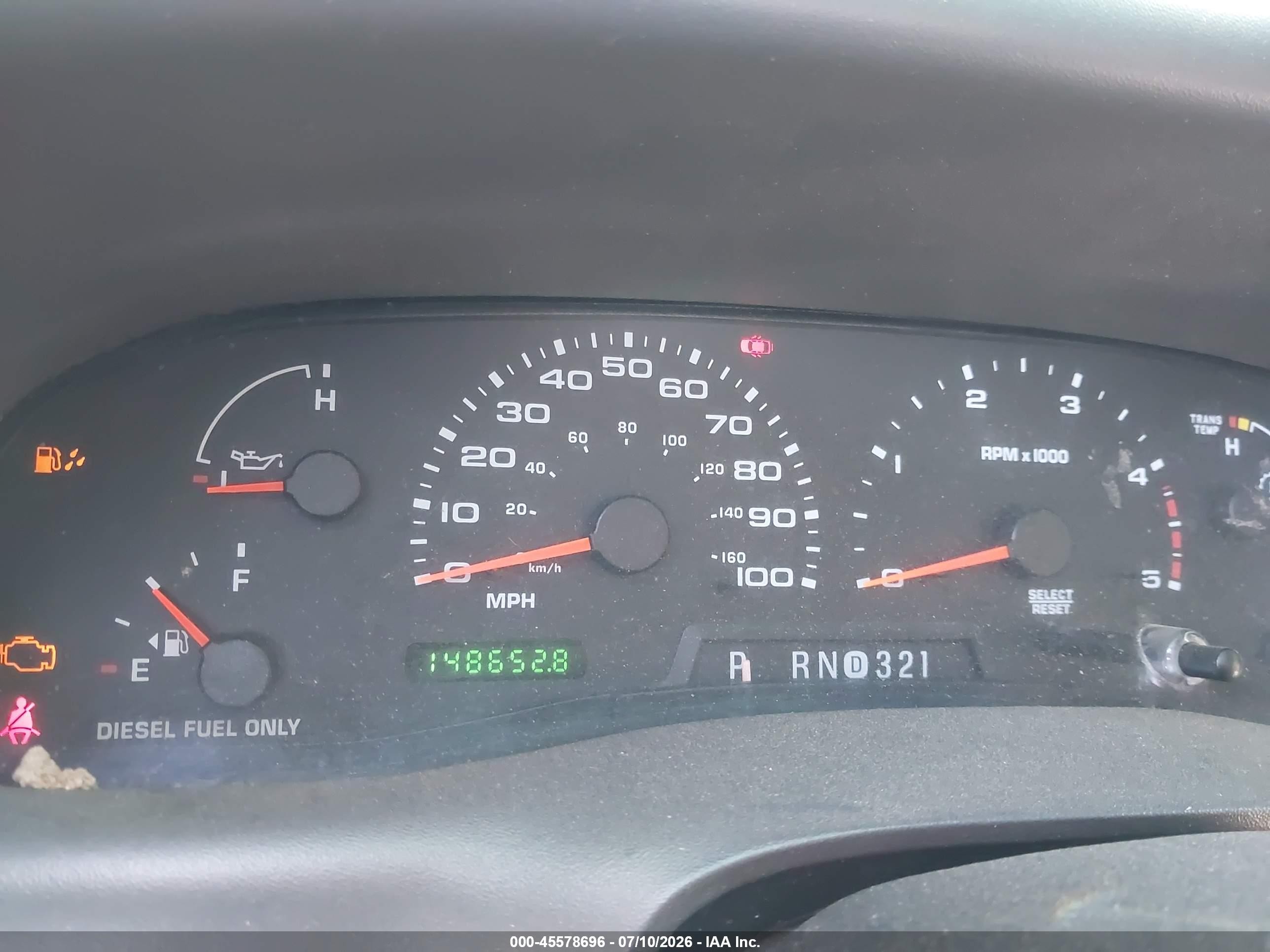 2003 Ford F-250 Lariat/xl/xlt Gray vin: 1FTNX21P43EC37655