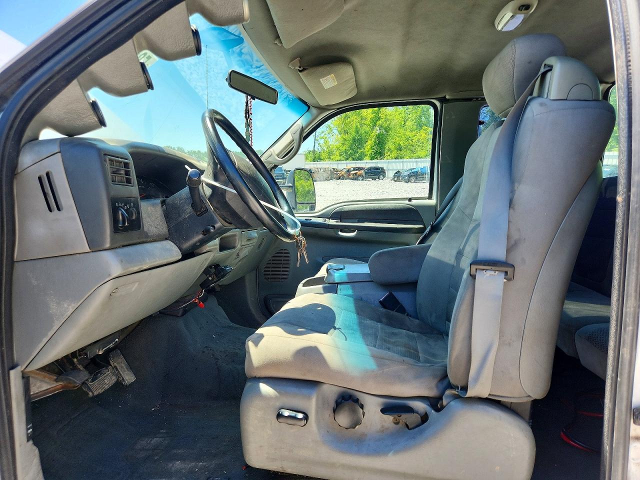 2004 Ford F250 Super Duty Белый vin: 1FTNX21P44EB84926