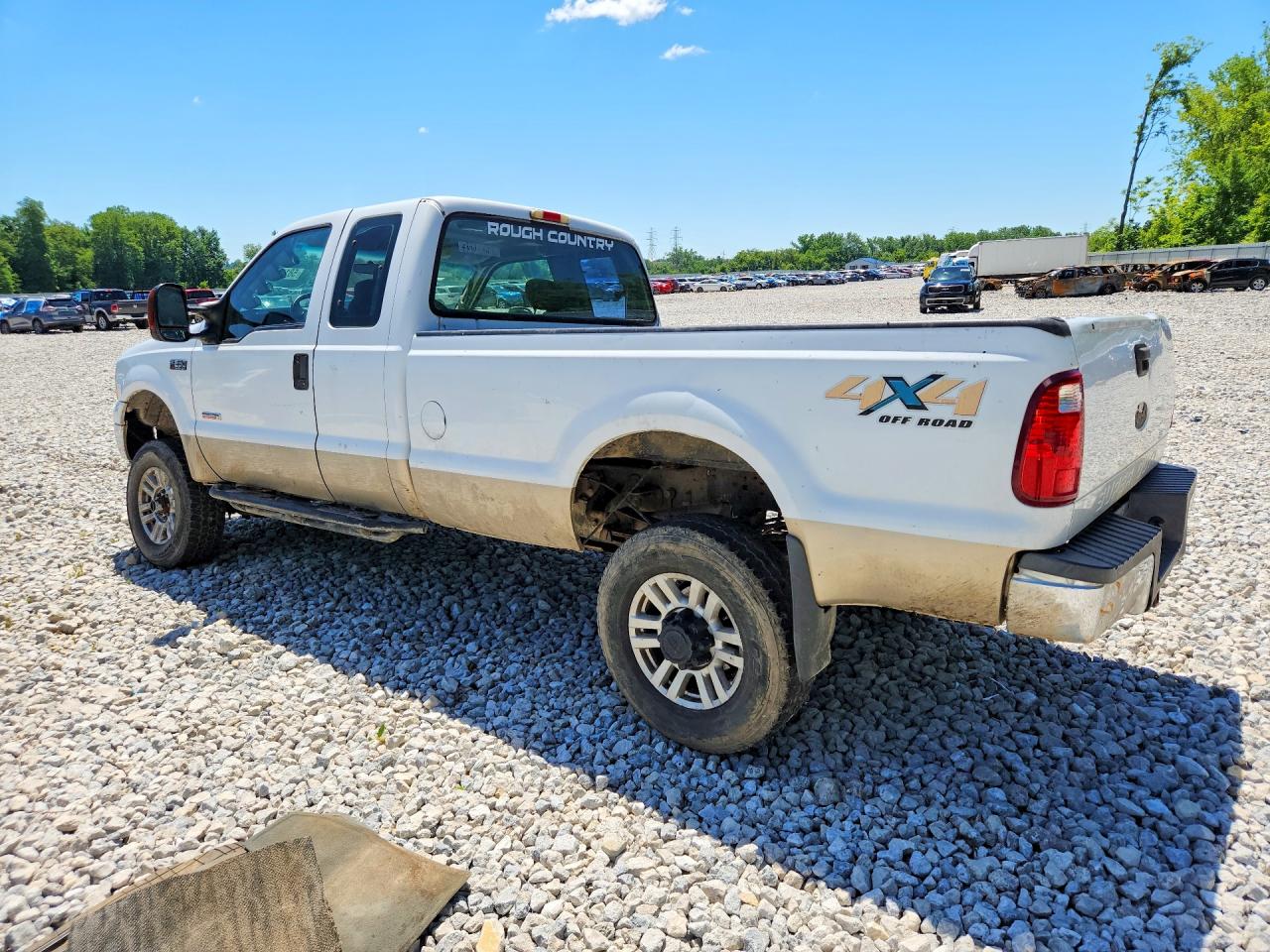 2004 Ford F250 Super Duty Белый vin: 1FTNX21P44EB84926