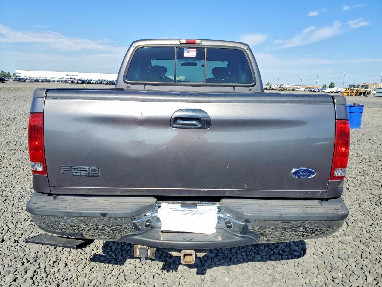 2004 Ford F250 Super Duty Gray vin: 1FTNX21P54EB85955