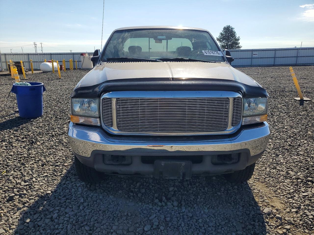 2004 Ford F250 Super Duty Gray vin: 1FTNX21P54EB85955