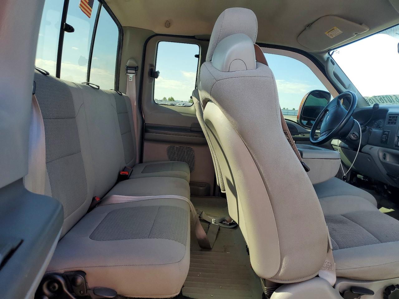 2004 Ford F250 Super Duty Gray vin: 1FTNX21P54EB85955