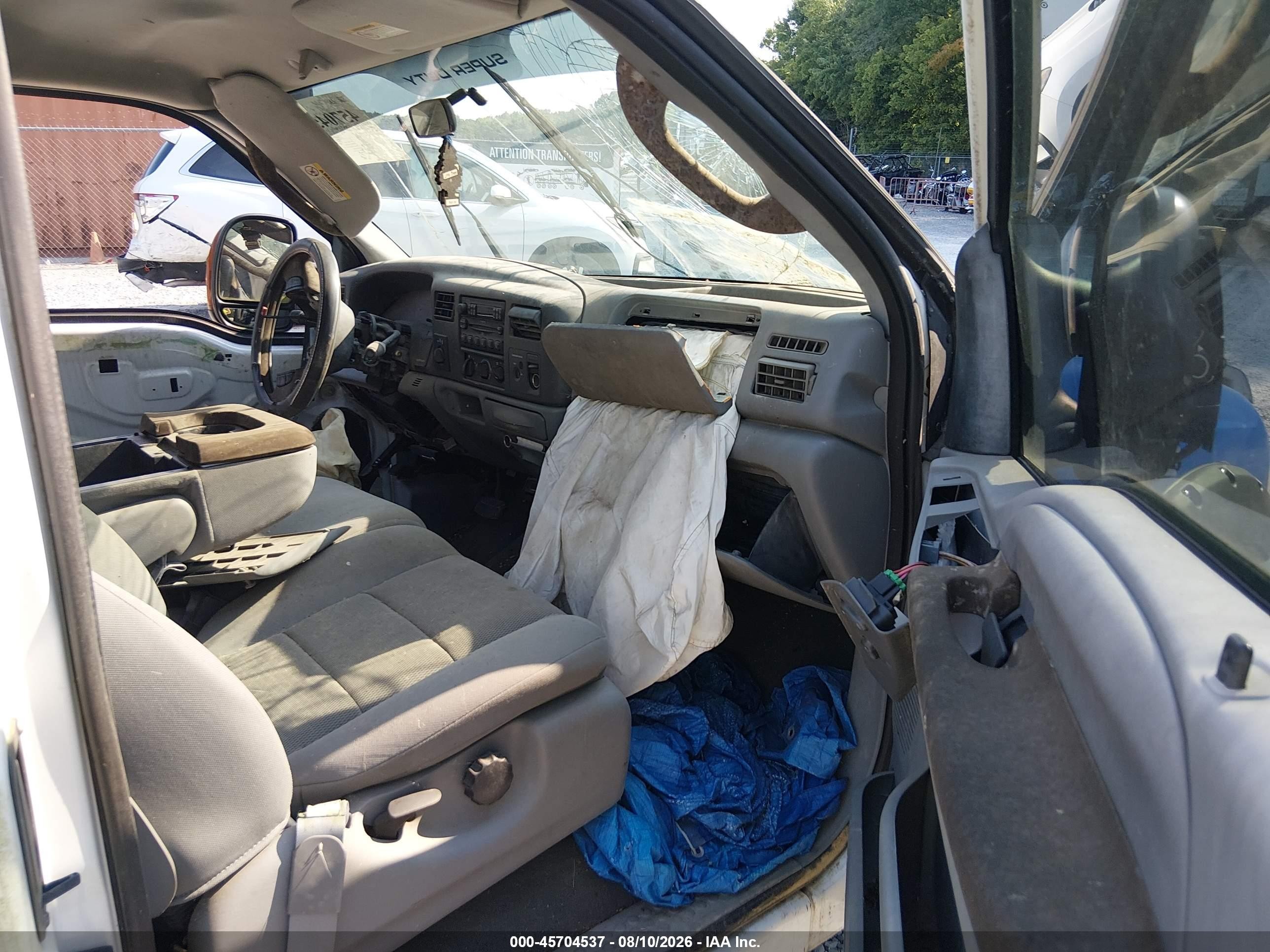 2004 Ford F-250   Blue vin: 1FTNX21P74EC21418