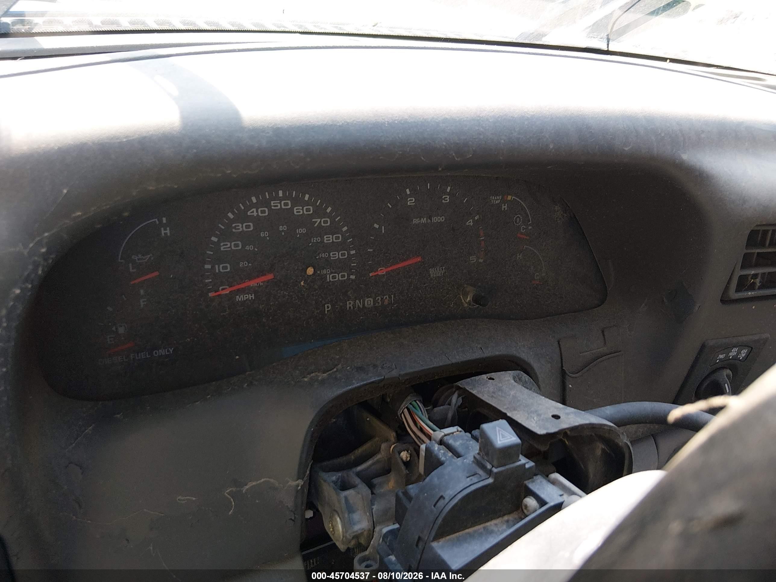 2004 Ford F-250   Blue vin: 1FTNX21P74EC21418