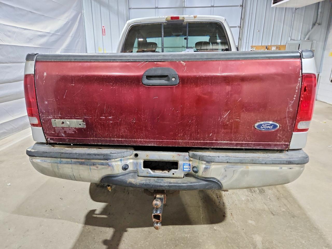 2004 Ford F250 Super Duty Silver vin: 1FTNX21P74EC68884