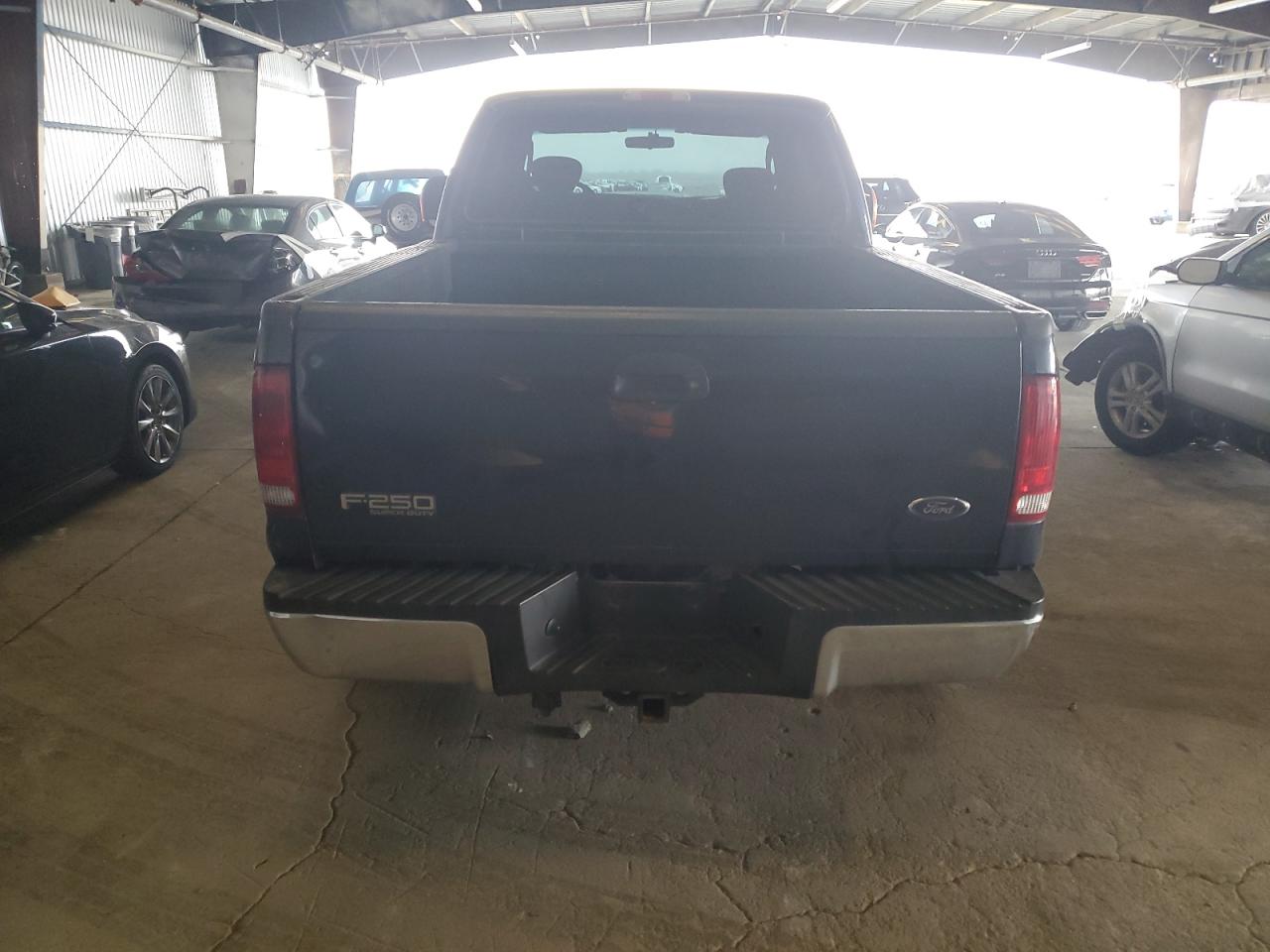 2003 Ford F-250 Синий vin: 1FTNX21P83EC68293