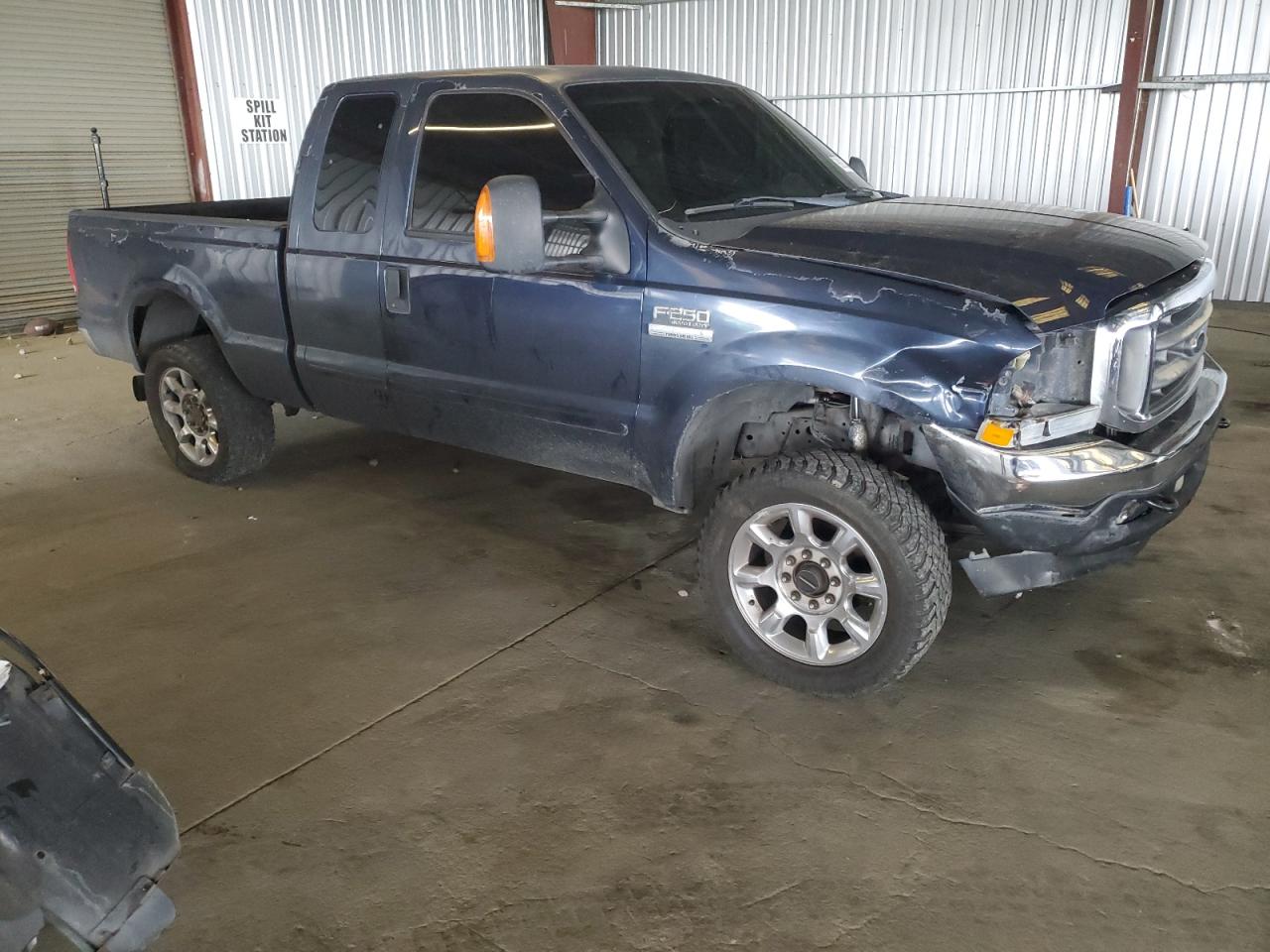 2003 Ford F-250 Синий vin: 1FTNX21P83EC68293