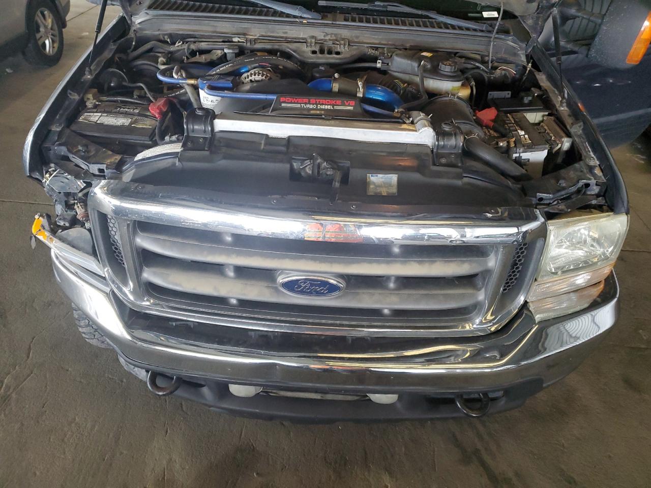 2003 Ford F-250 Синий vin: 1FTNX21P83EC68293