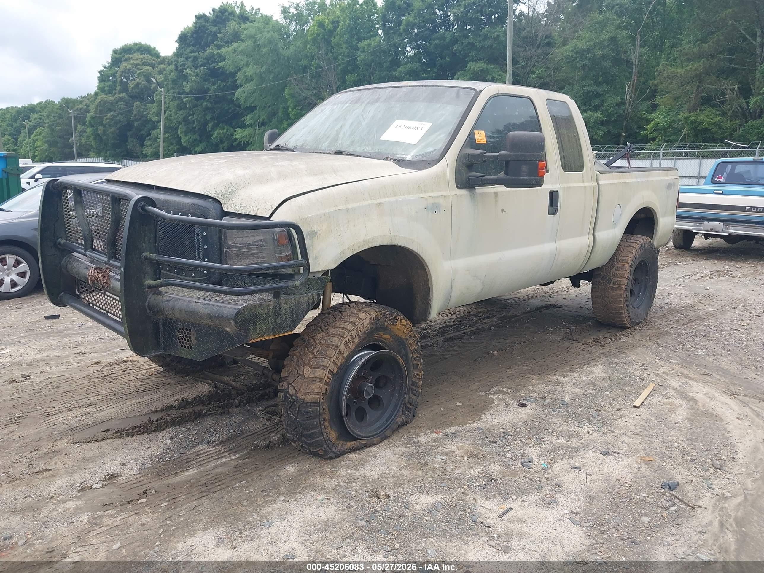 2003 Ford F-250 Lariat/xl/xlt White vin: 1FTNX21P93ED10681