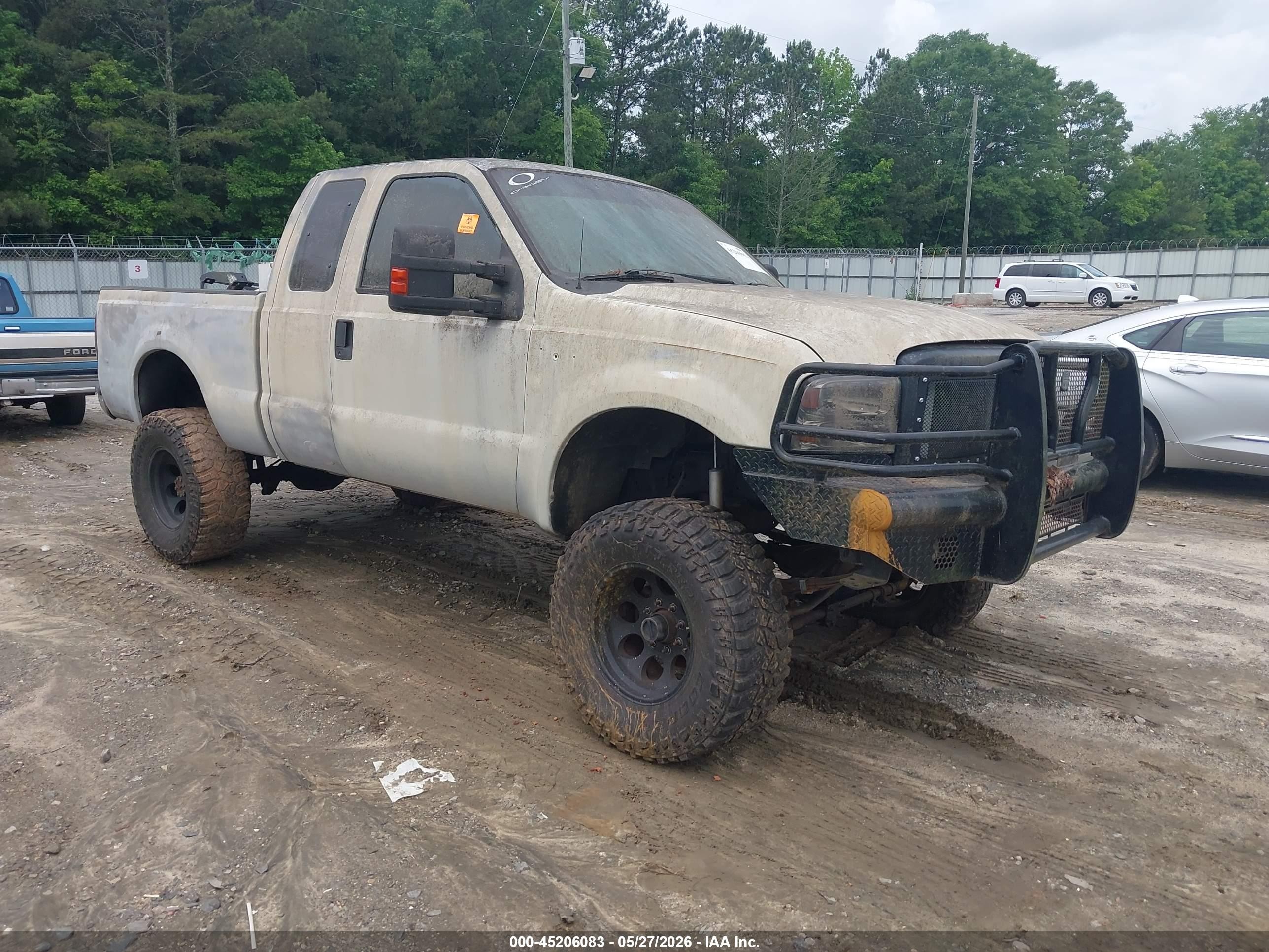 2003 Ford F-250 Lariat/xl/xlt White vin: 1FTNX21P93ED10681