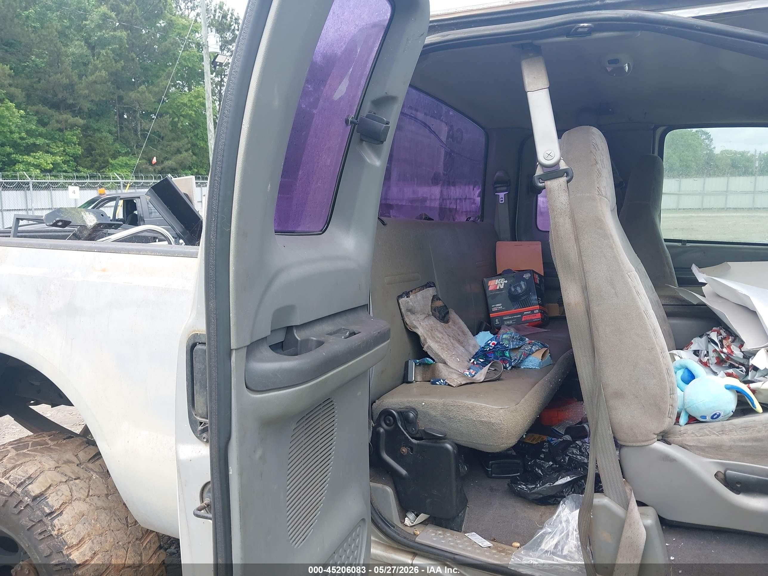 2003 Ford F-250 Lariat/xl/xlt White vin: 1FTNX21P93ED10681