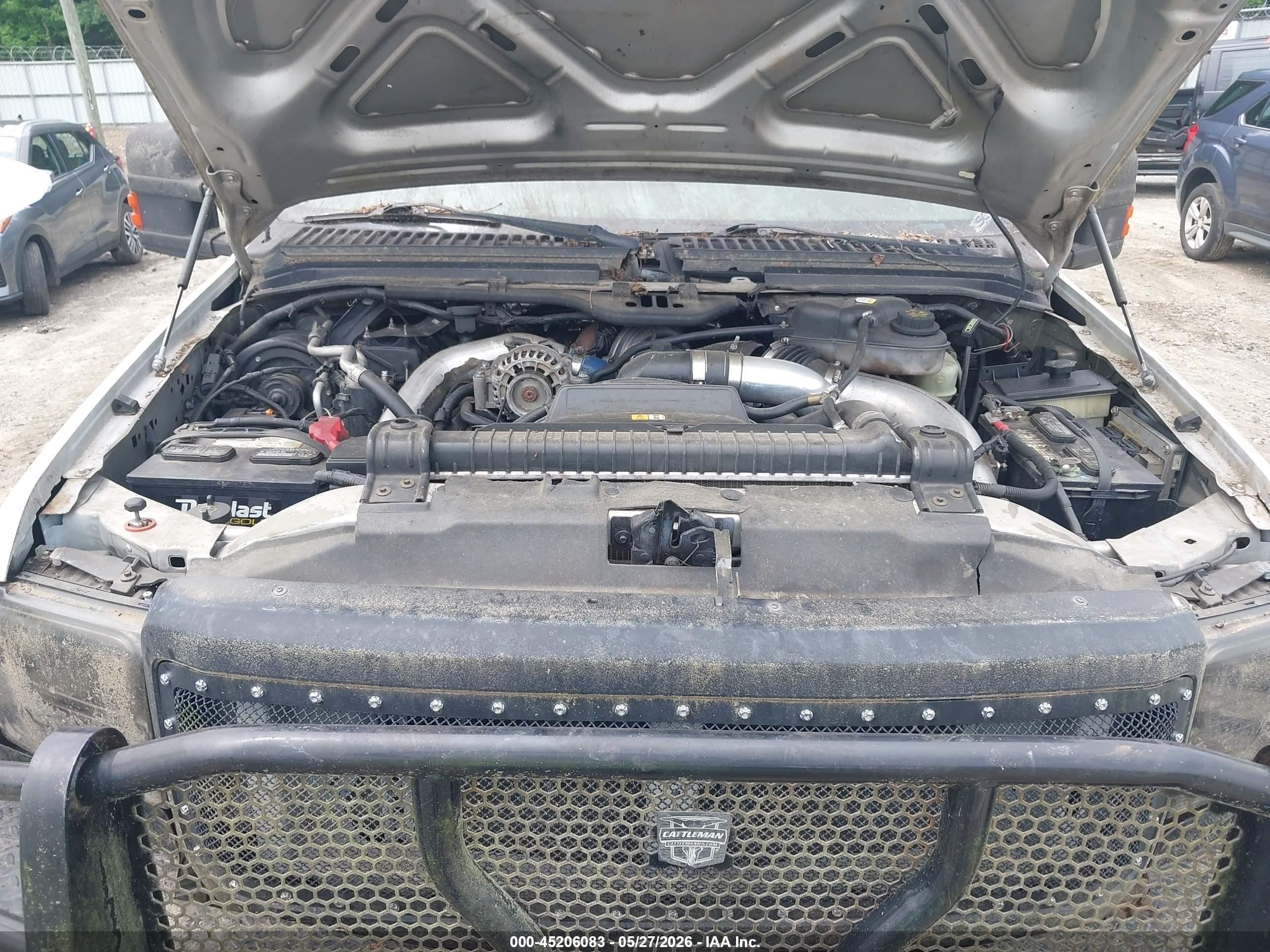 2003 Ford F-250 Lariat/xl/xlt White vin: 1FTNX21P93ED10681