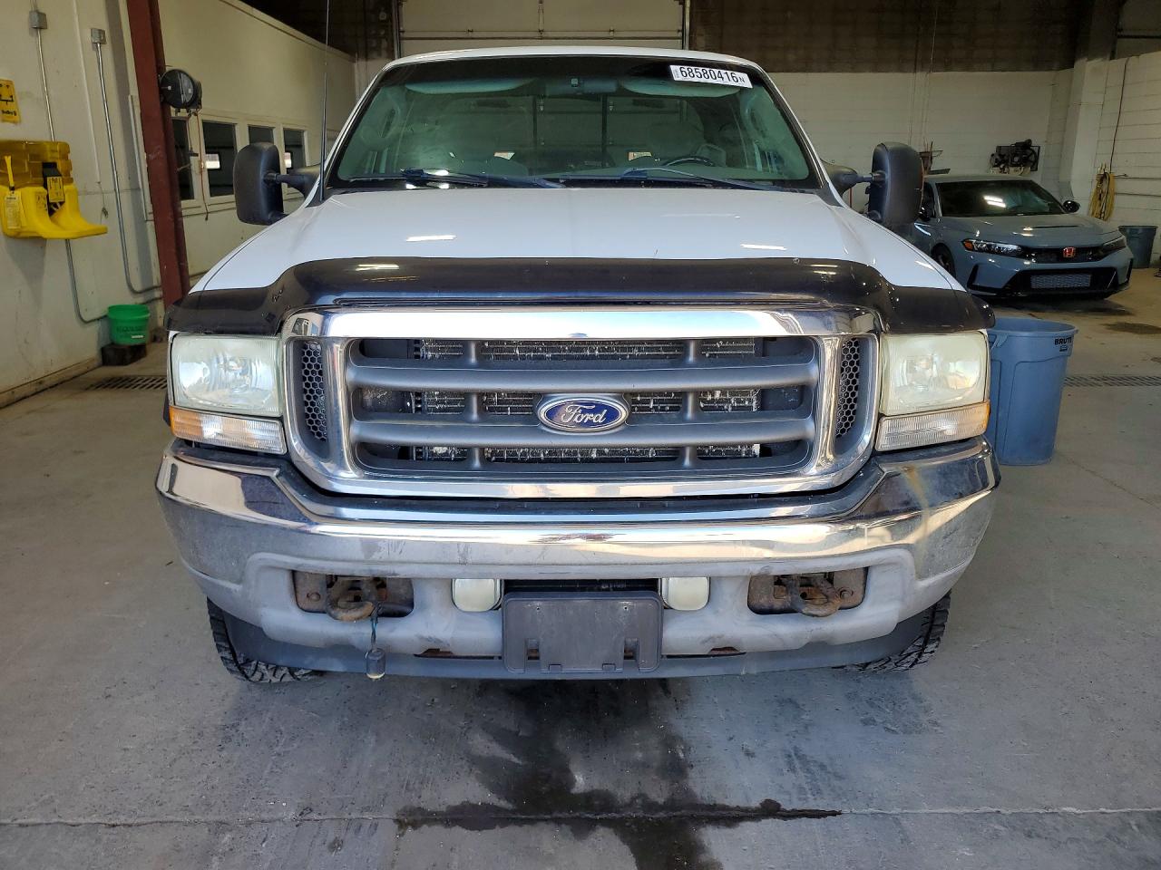 2003 Ford F250 Super Duty White vin: 1FTNX21PX3ED30311