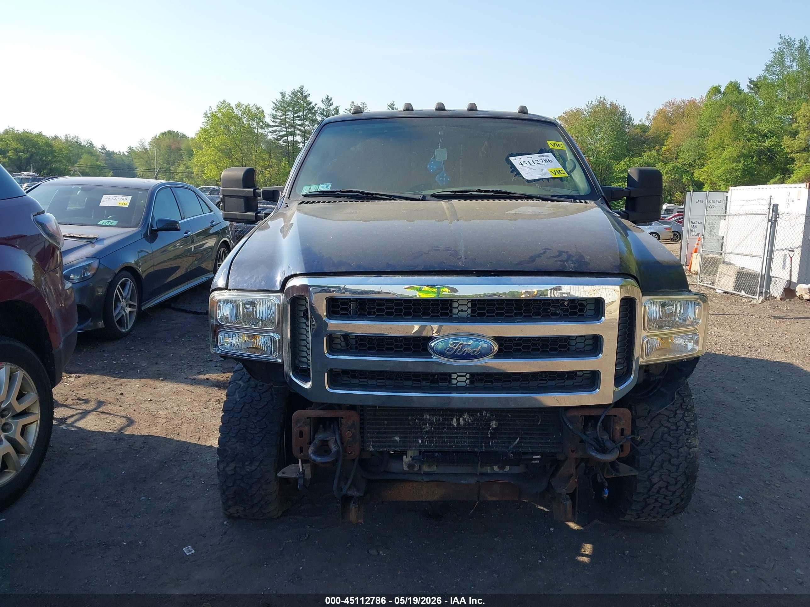 2003 Ford F-250 Lariat/xl/xlt Dark Blue vin: 1FTNX21PX3ED45603